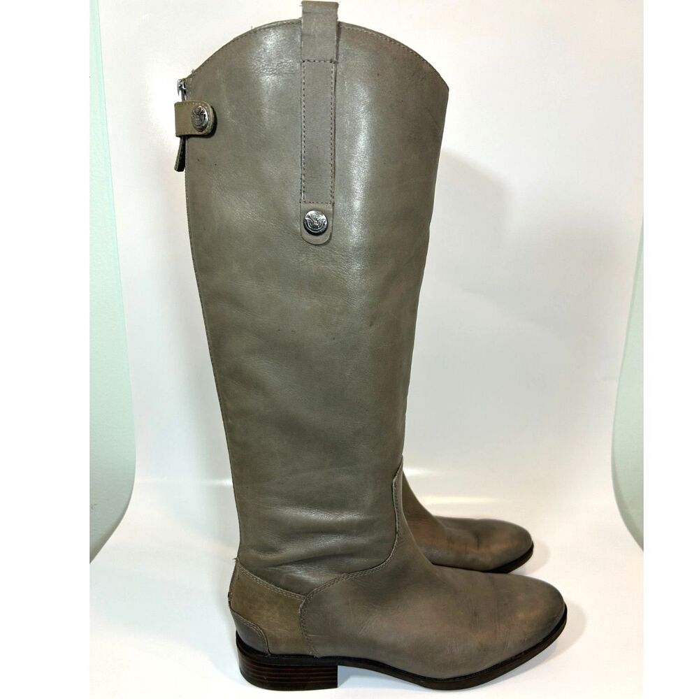 Sam Edelman Penny Tall Leather Riding Boots Size 10.5M Equestrian Boho